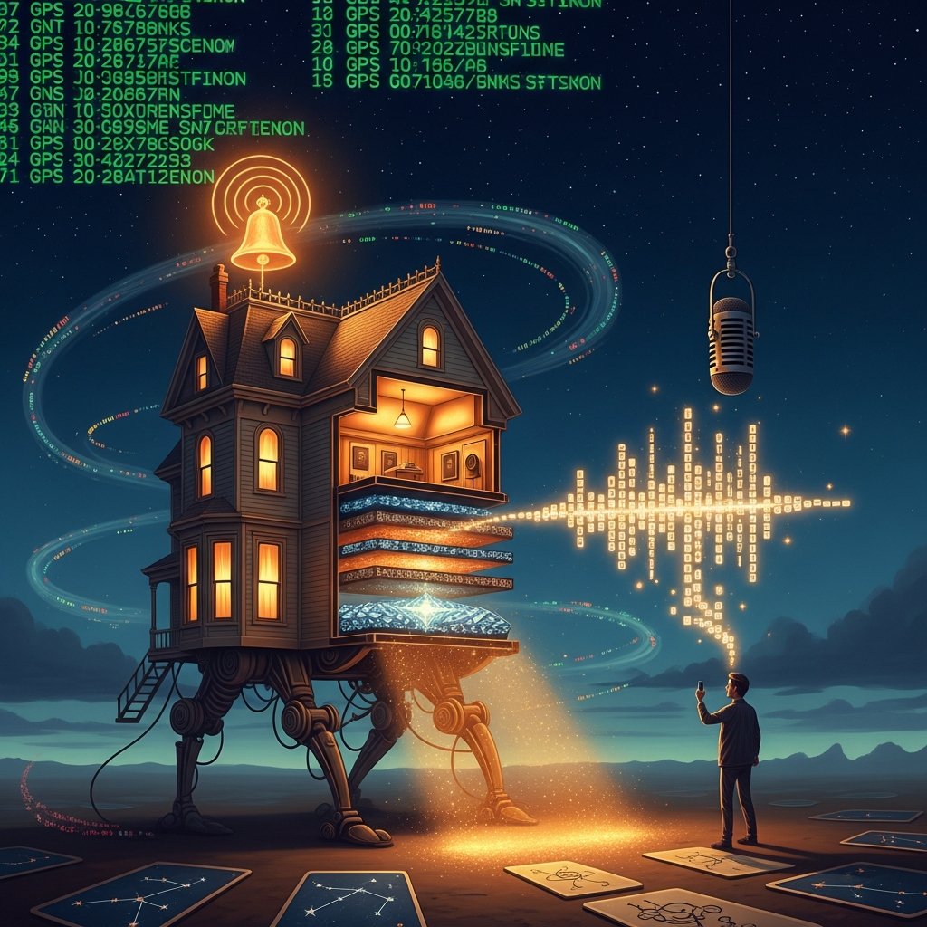 Dream: The walking house with terminal sky